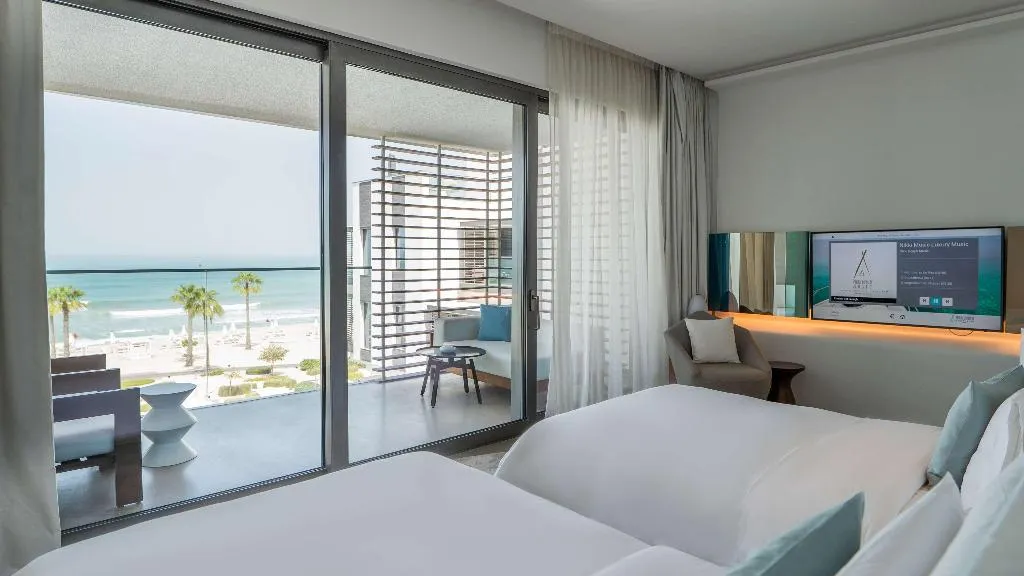 TWIN SEA VIEW Room, Nikki Beach Resort & Spa Dubai, Dubai