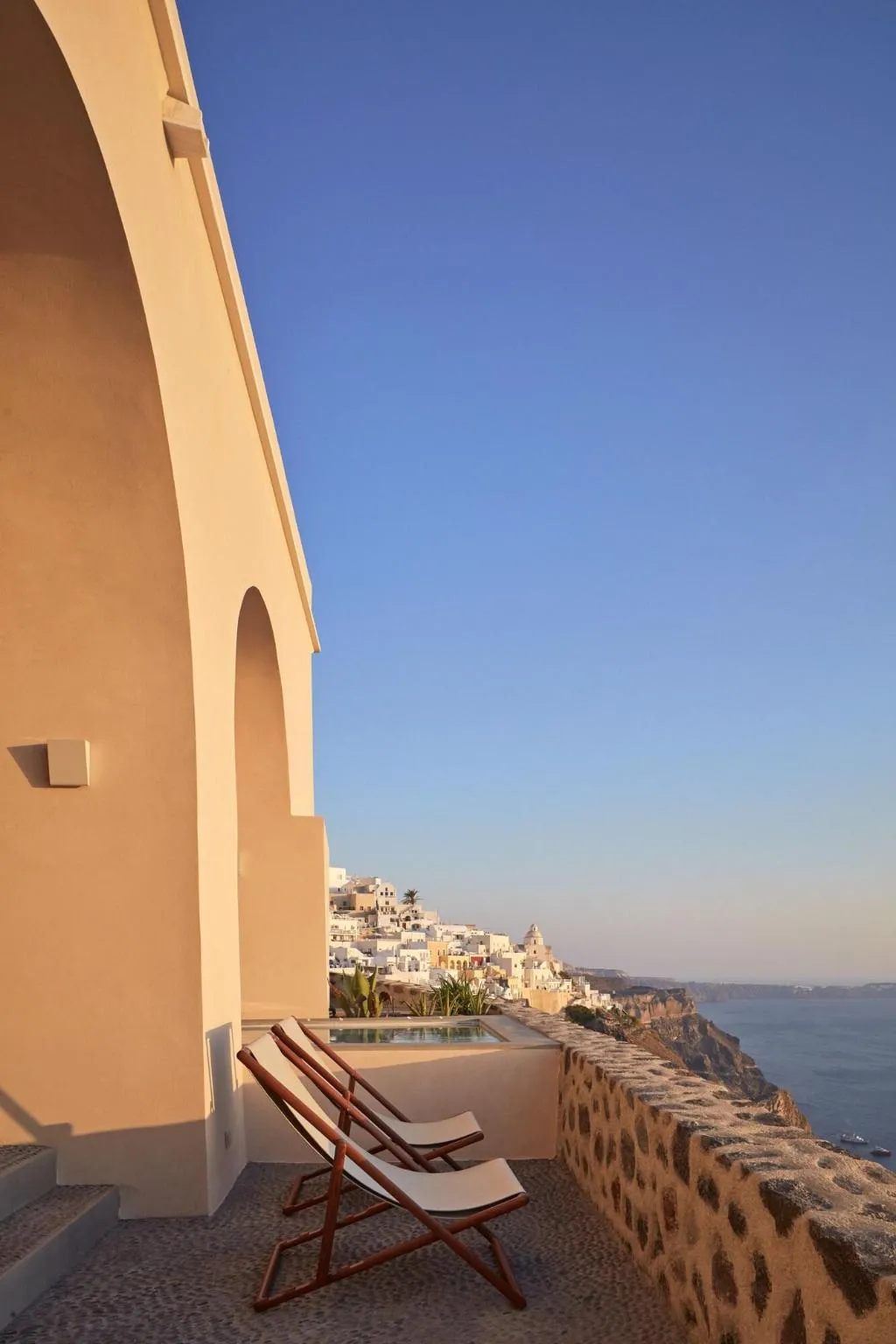 Terrace, Villa Bordeaux, Santorini