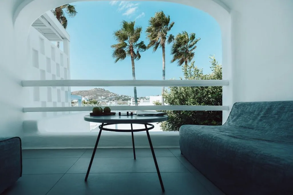 Terrace, Mykonos Blanc Hotel, Mykonos