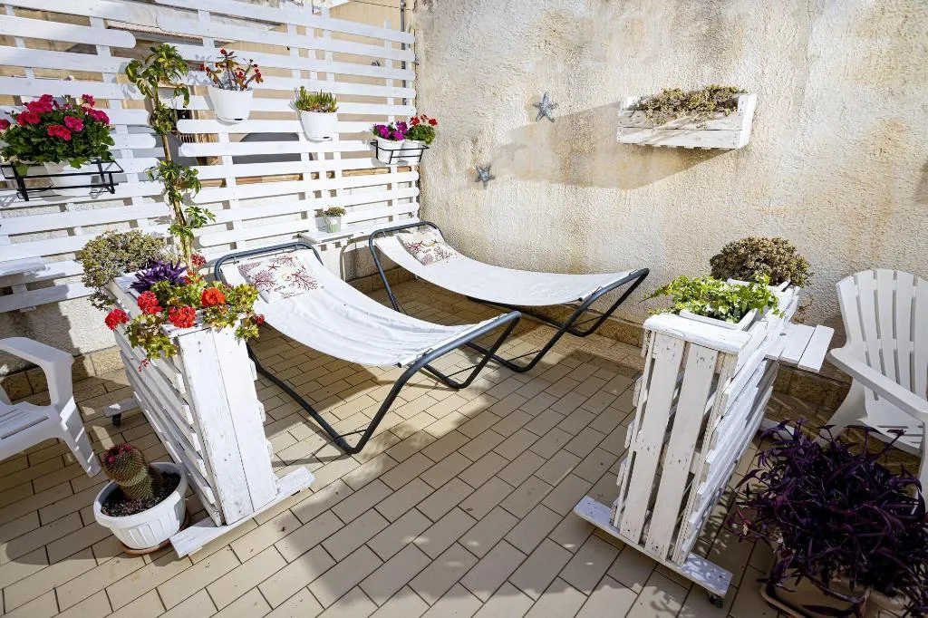 Terrace, Trapani Home, Palermo