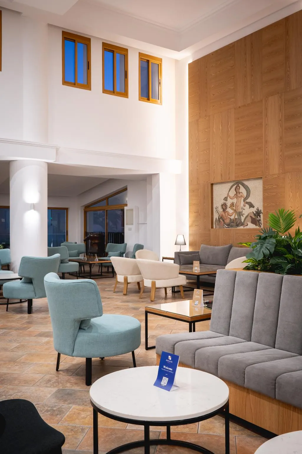 Lobby, Kefalos Beach Tourist Village, Cyprus