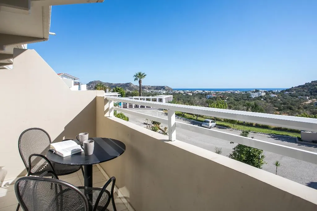 DOUBLE SEA VIEW Room, Hillside Studios & Apartments, Rhodes