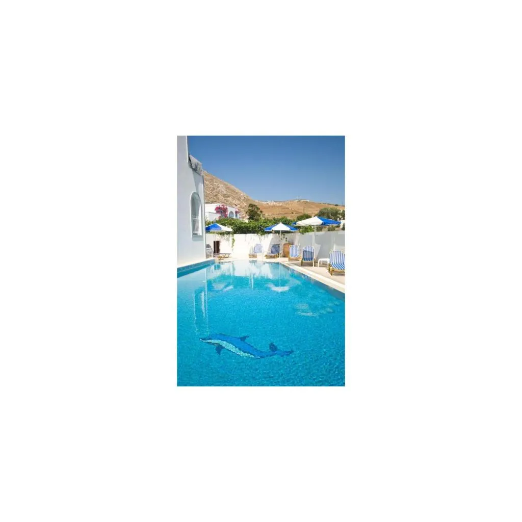 General view, Hotel Glaros, Santorini