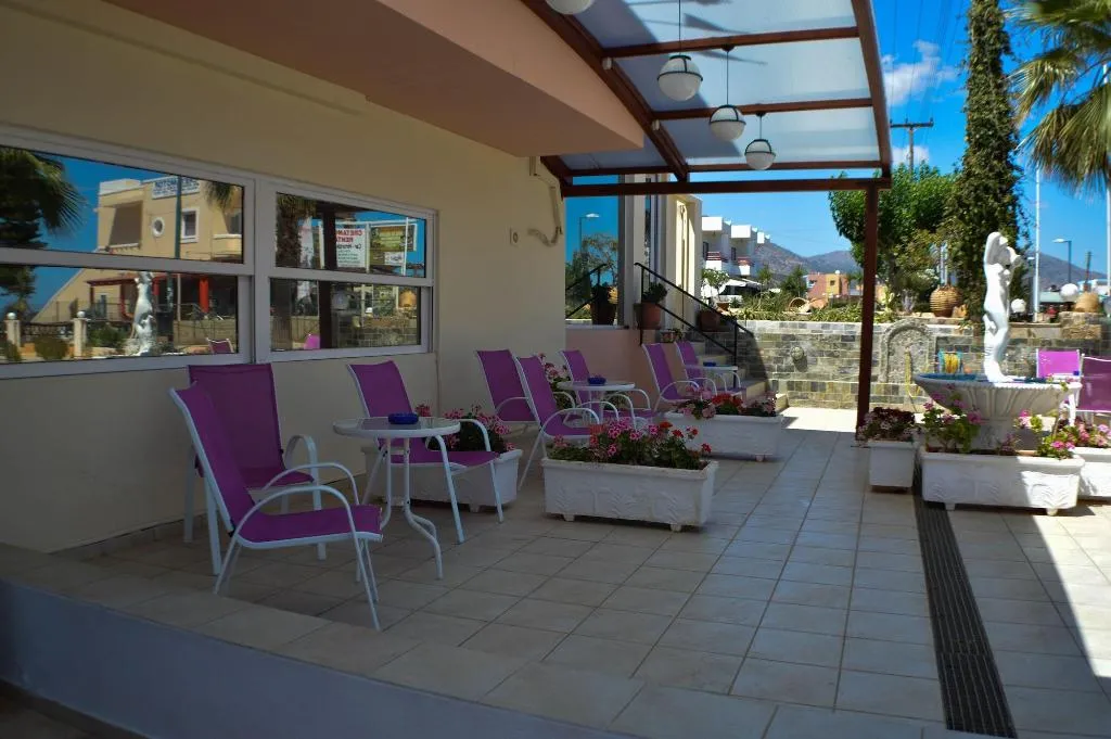 Terrace, Hotel Triton, Crete
