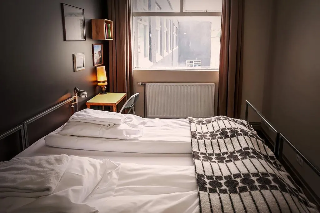 DOUBLE WITH SHARED BATHROOM Room, Kex Hostel, Reykjavik