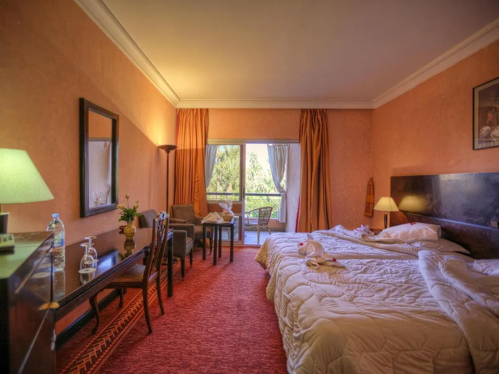 DOUBLE WITH BALCONY Room, Hotel Marrakech le Semiramis, Marrakech