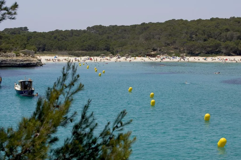 General view, Playa Mondrago, Majorca