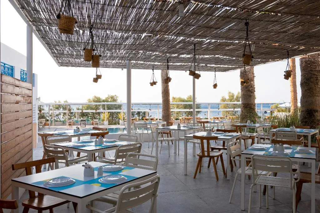 Restaurant, Kamari Beach, Santorini