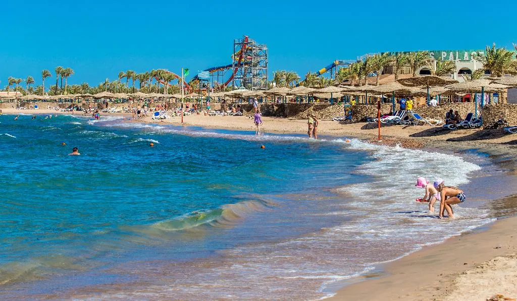 Beach, Golden 5 Almas Resort, Red Sea Riviera