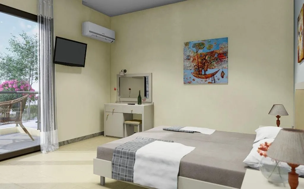 Room, Bomo Amnissos Residence, Crete