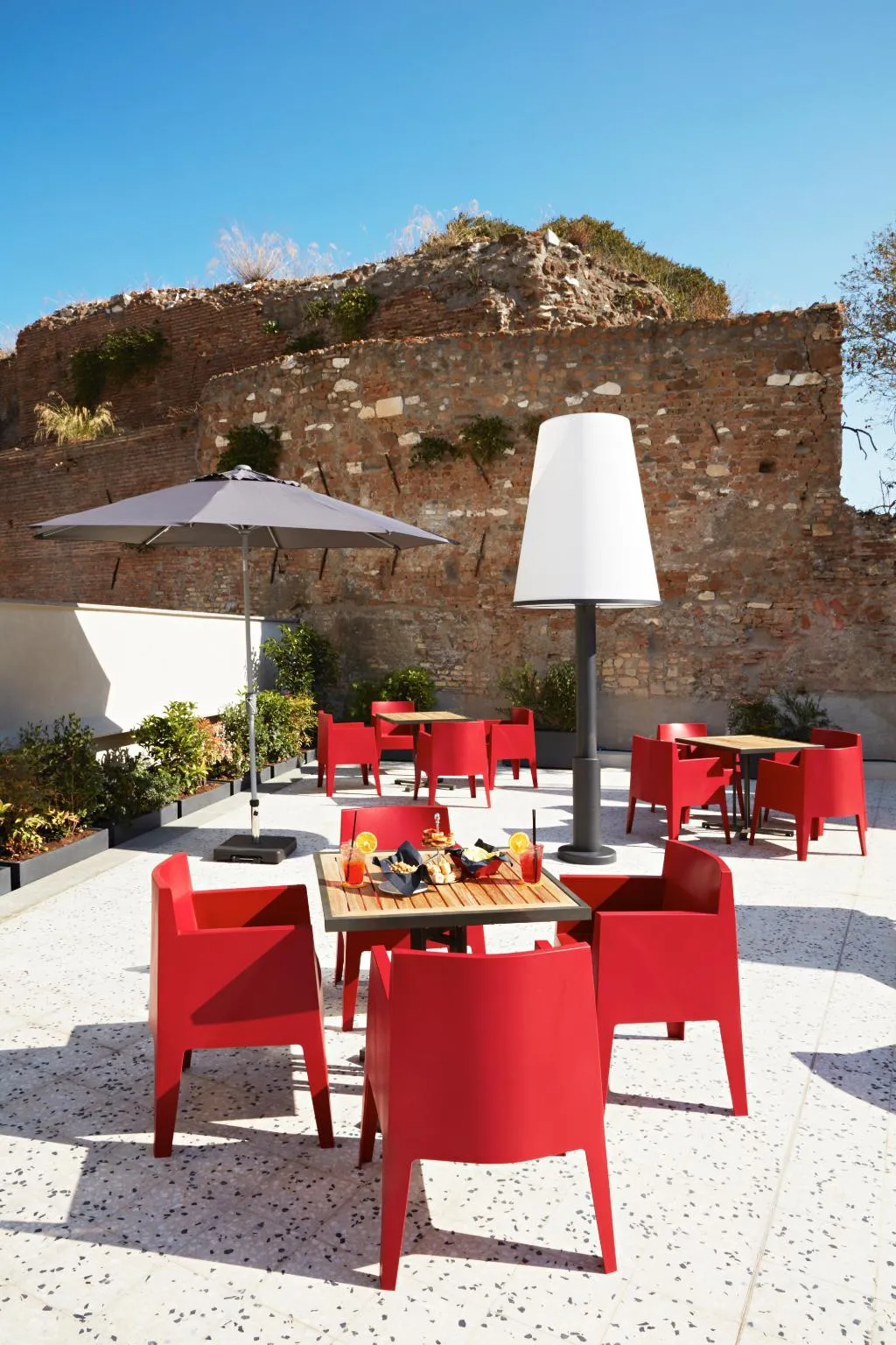 Terrace, The Building, Rome