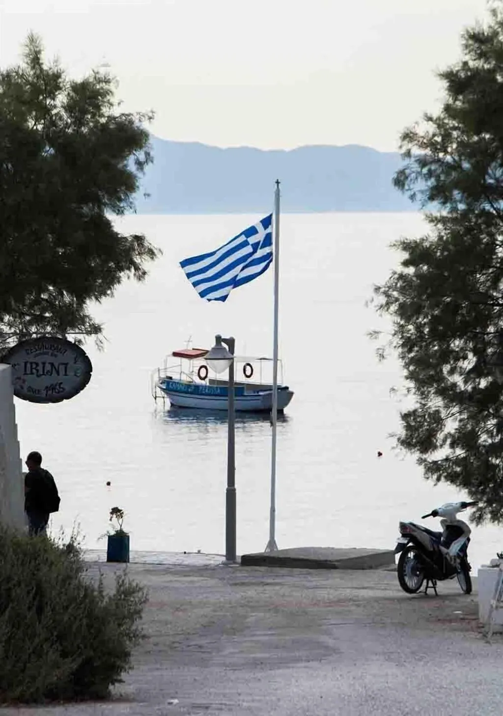 General view, Sail Inn, Santorini