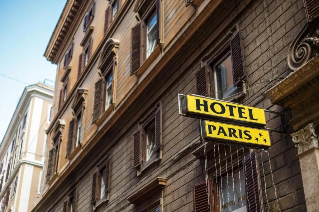 General view, Paris Hotel, Rome