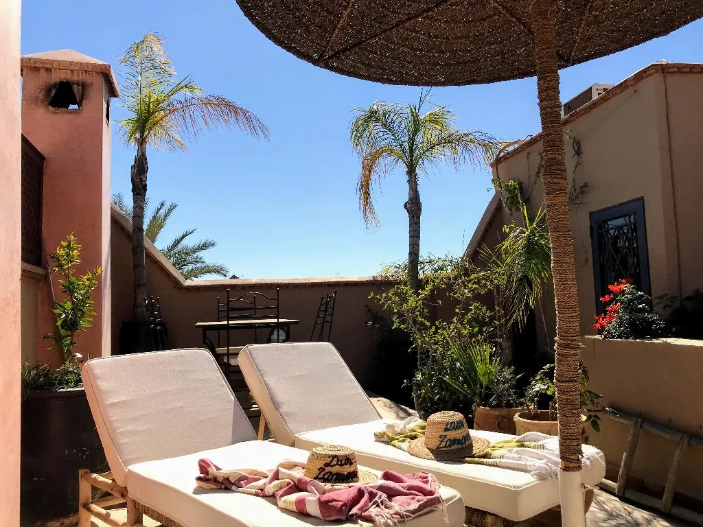 Terrace, Riad Dar Zaman, Marrakech
