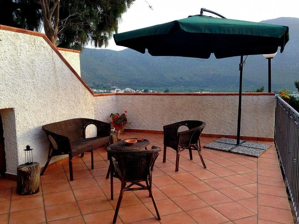 Terrace, Villa Verdesca, Palermo