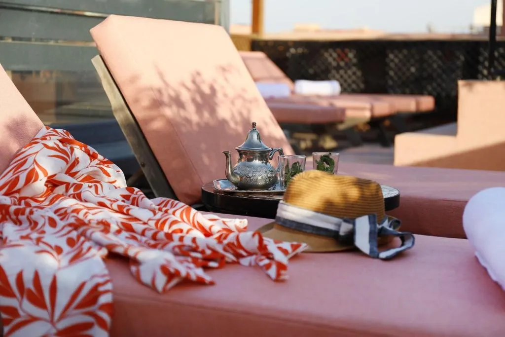 Terrace, Riad L'Etoile D'Orient, Marrakech