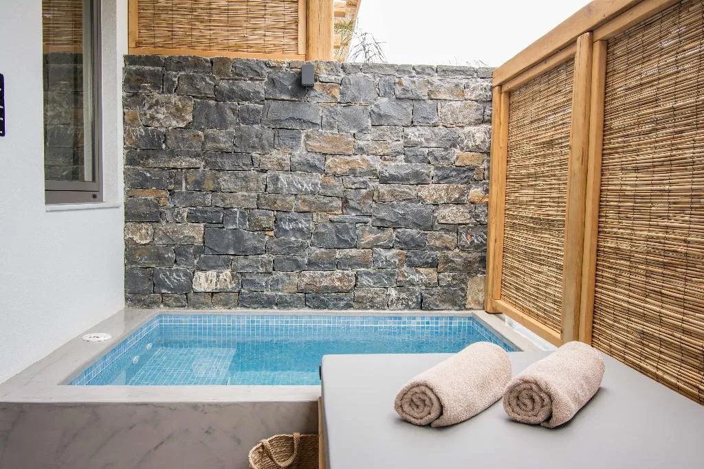 DOUBLE WITH JACUZZI Room, Aqua Blu, Crete