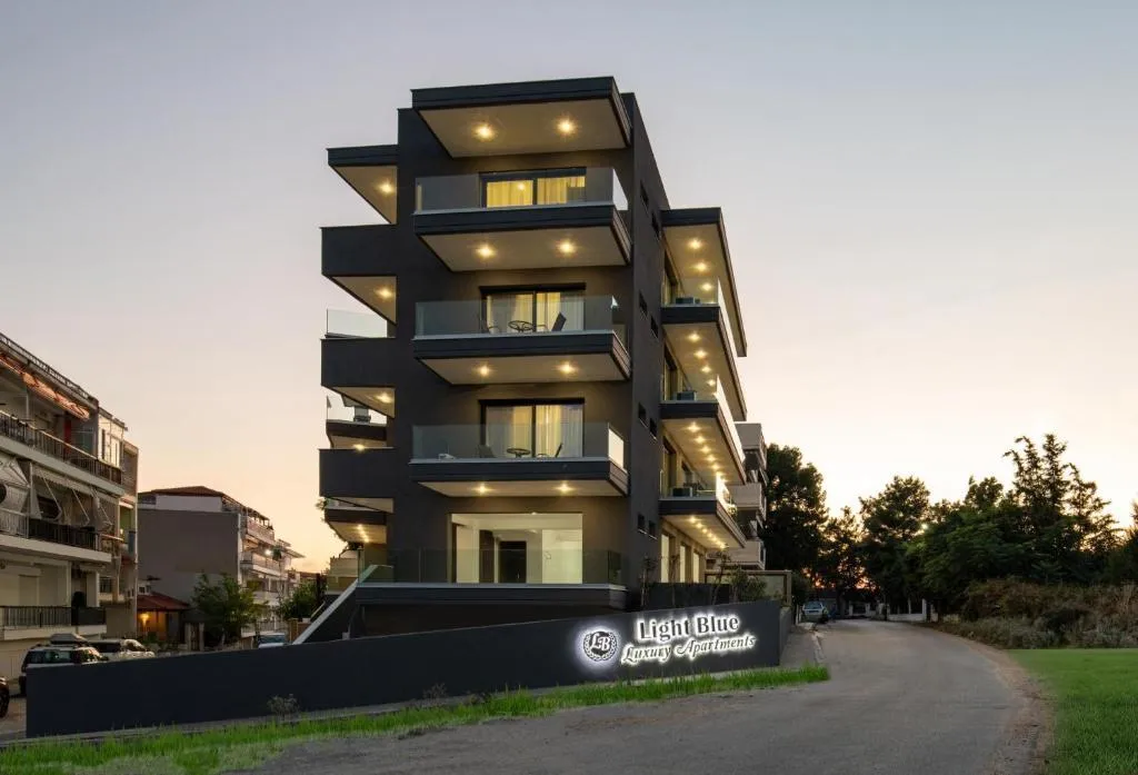 General view, Light Blue Hotel, Halkidiki