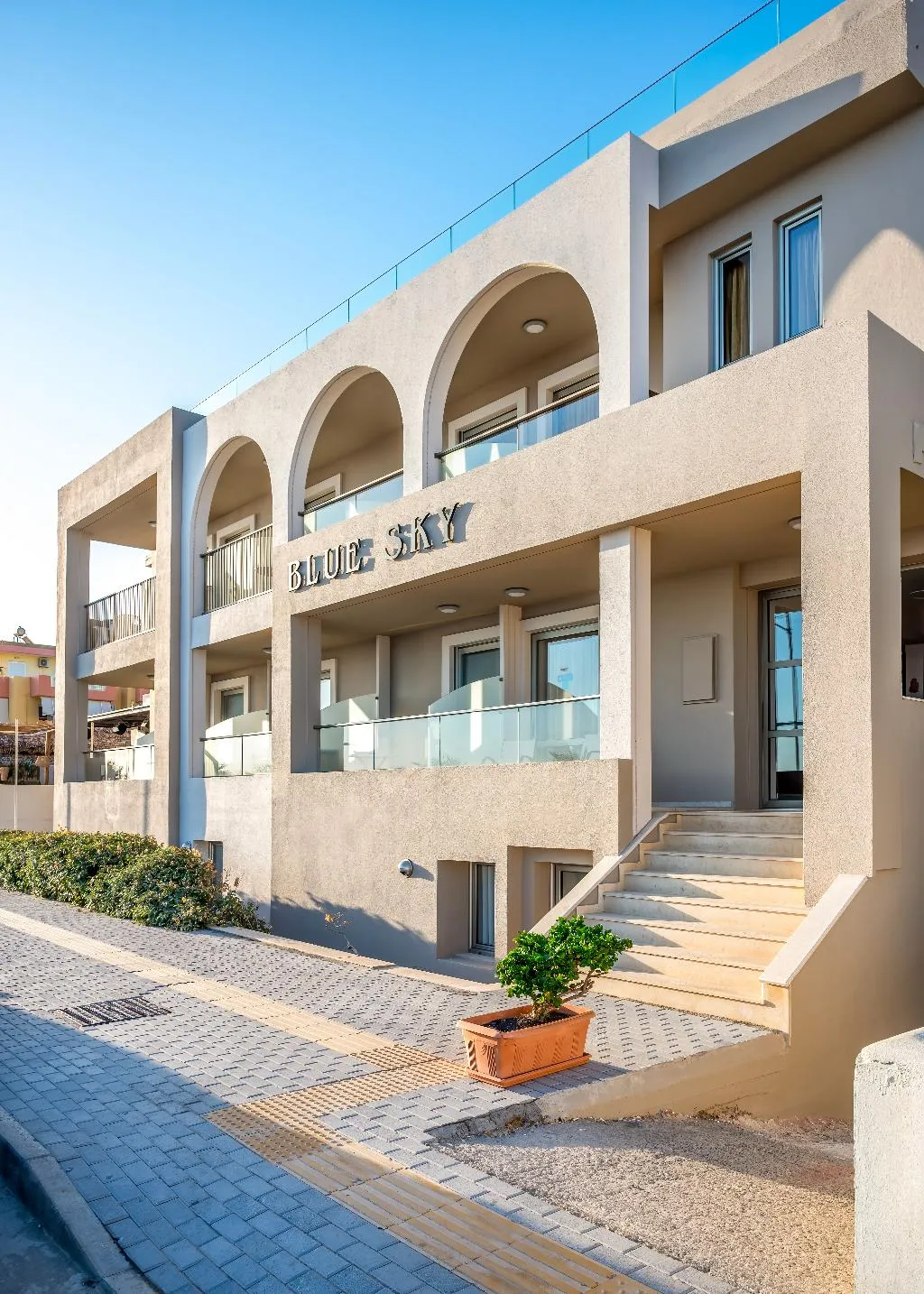 General view, Blue Sky Apartments, Crete