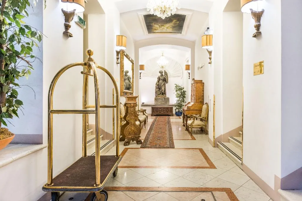 Lobby, Charles Bridge Palace, Prague