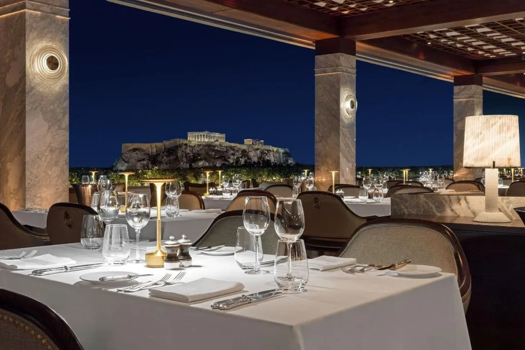 Restaurant, Grande Bretagne, A Luxury Collection Hotel, Athens
