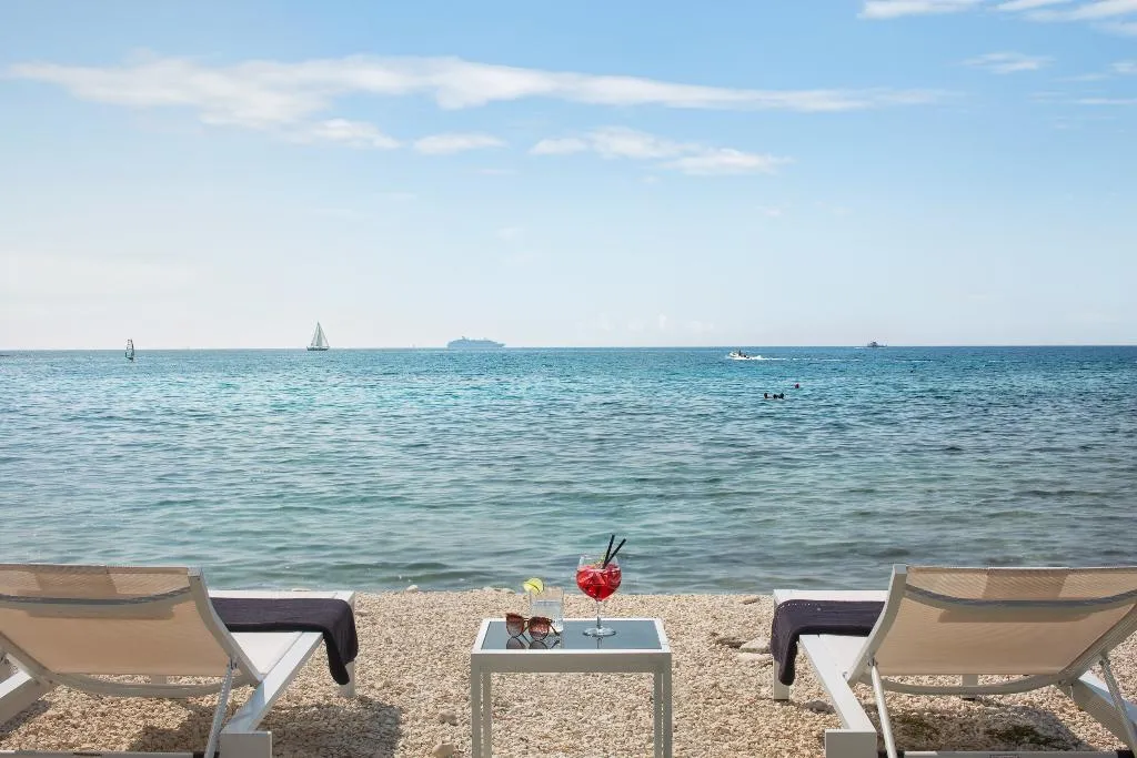 Beach, Meneghetti Wine Hotel & Winery, Istria