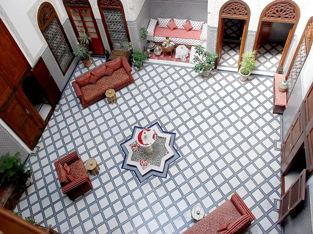 General view, La Perle De La Medina, Fez
