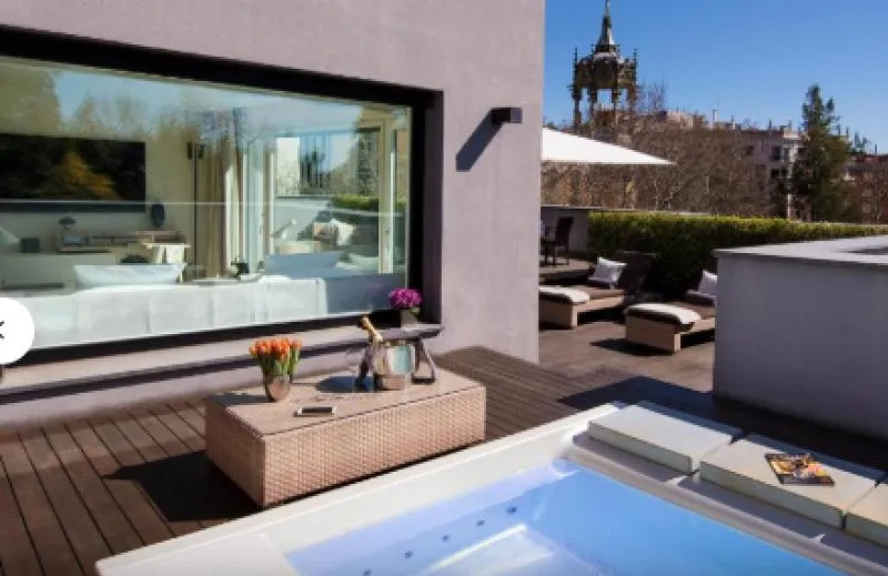 SUITE DELUXE MOUNTAIN VIEW Room, ABaC Hotel Boutique 5 GL, Barcelona