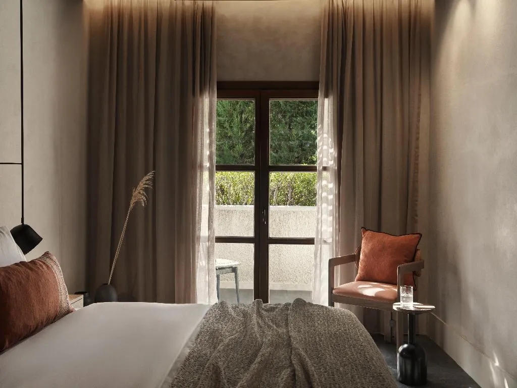 DOUBLE KING SIZE BED Room, Aulus Lindos Rhodes, Curio Collection by Hilton, Rhodes