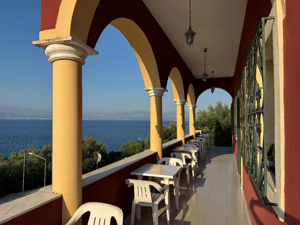 Terrace, Apraos Bay, Corfu
