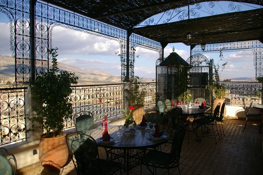 Terrace, La Perle De La Medina, Fez