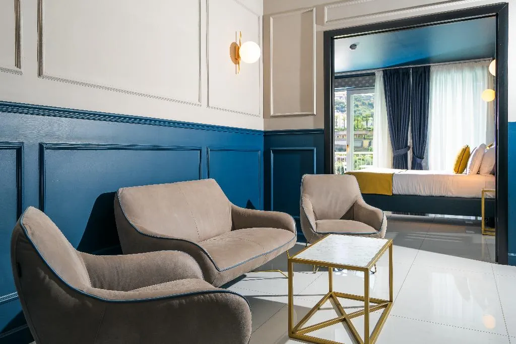 JUNIOR SUITE SEA VIEW WITH BALCONY Room, Mary Hotel, Naples