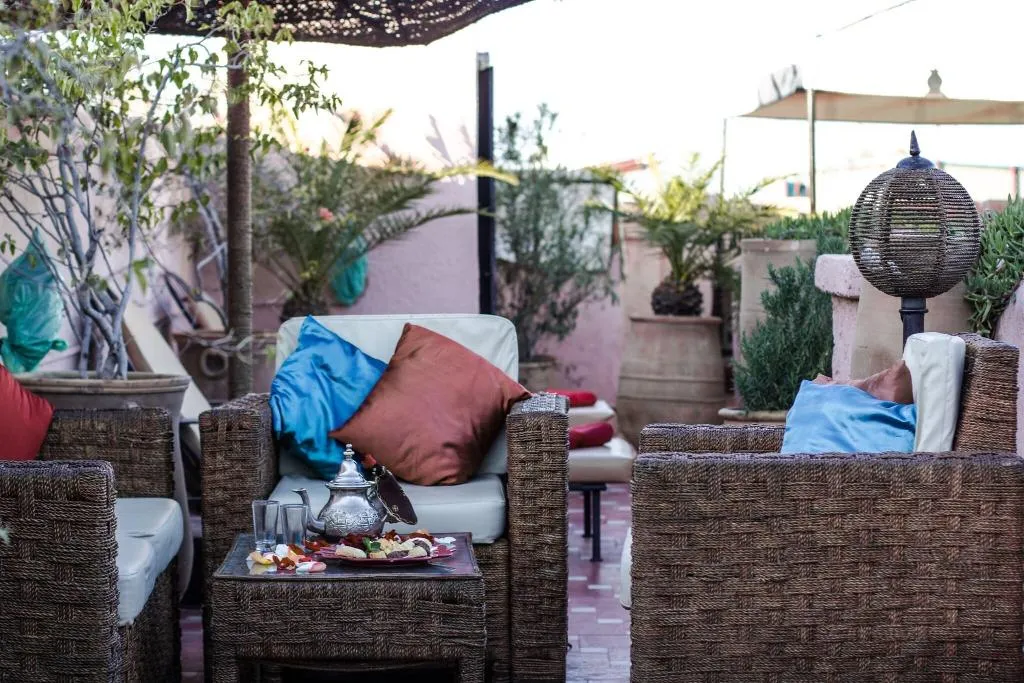 Terrace, Riad Amina, Marrakech