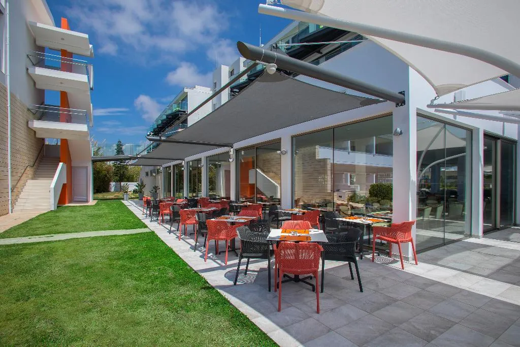 Terrace, Faros Hotel Ayia Napa, Cyprus