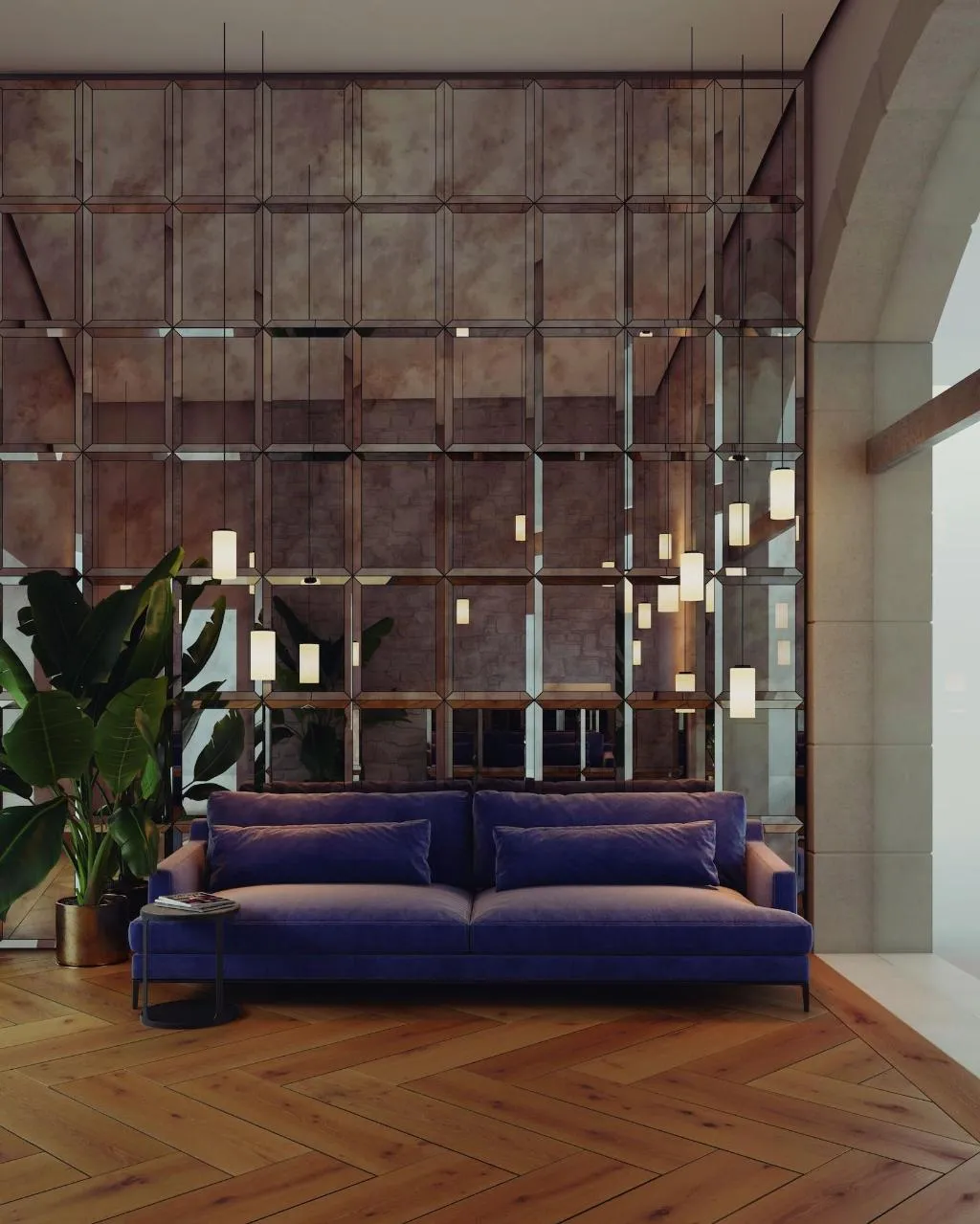 Lobby, Palau Macelli, Costa Brava