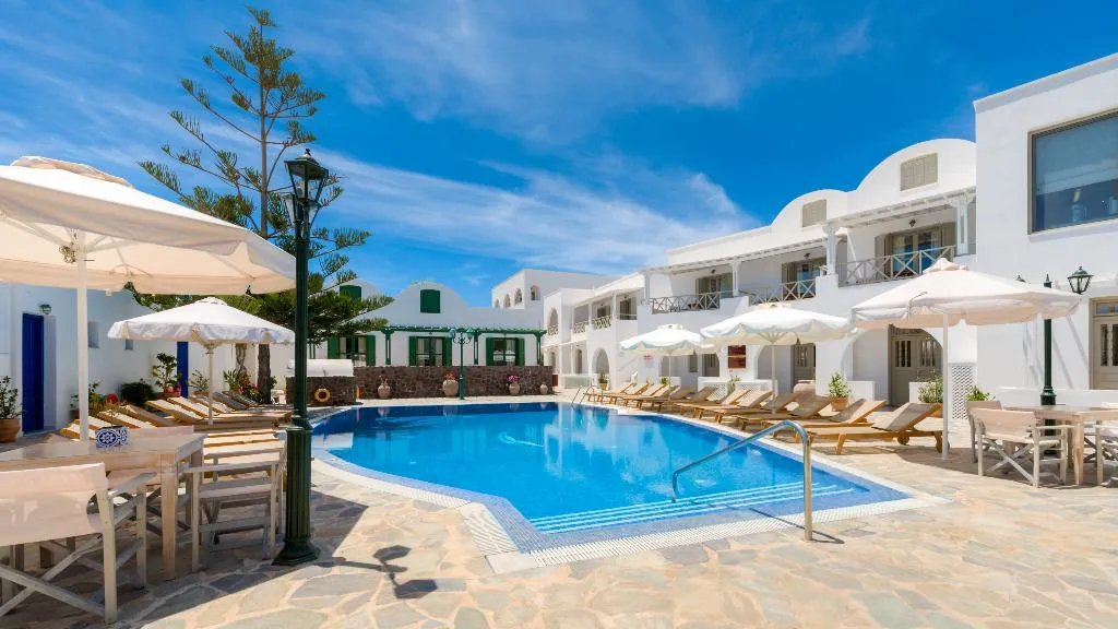 Pool, Mathios Village, Santorini