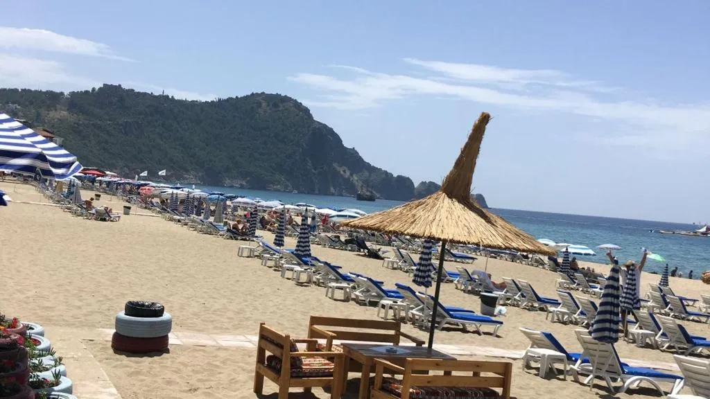 Beach, Cleopatra Golden Beach, Antalya