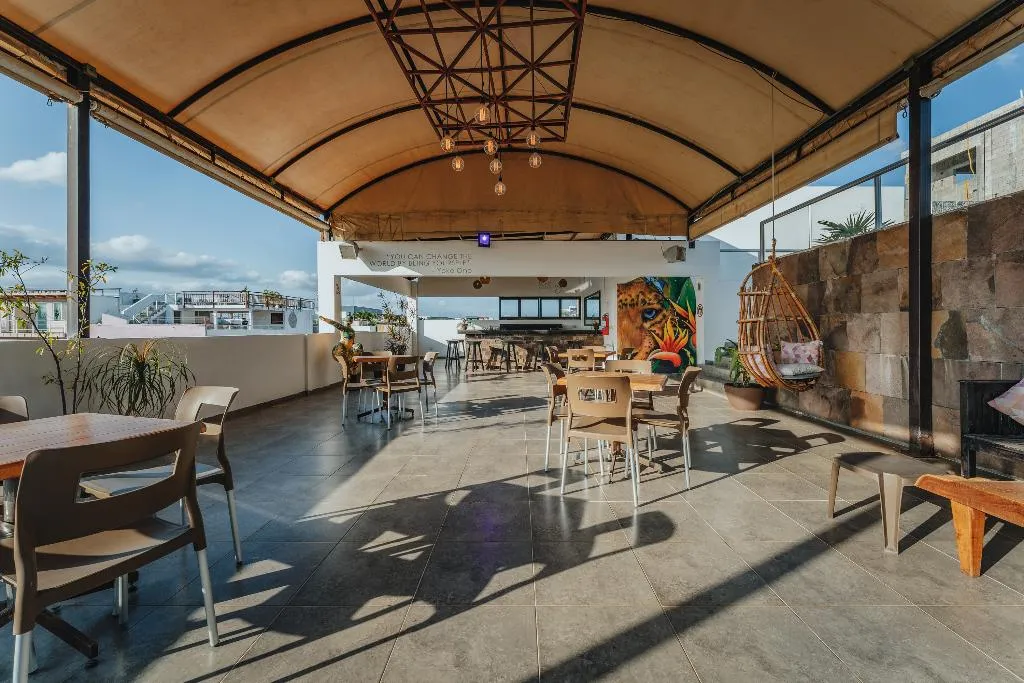 Terrace, Soho Playa Hotel, Playa Del Carmen