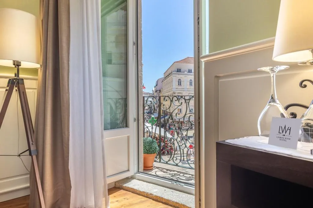 Terrace, Lisbon Wine Hotel, Lisbon