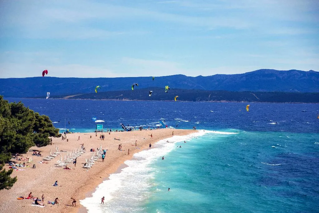 Beach, Bluesun Hotel Borak, Split