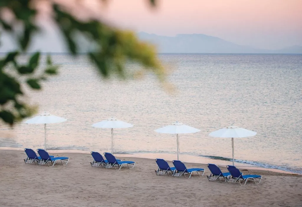 Beach, Grand Blue Beach Hotel, Kos