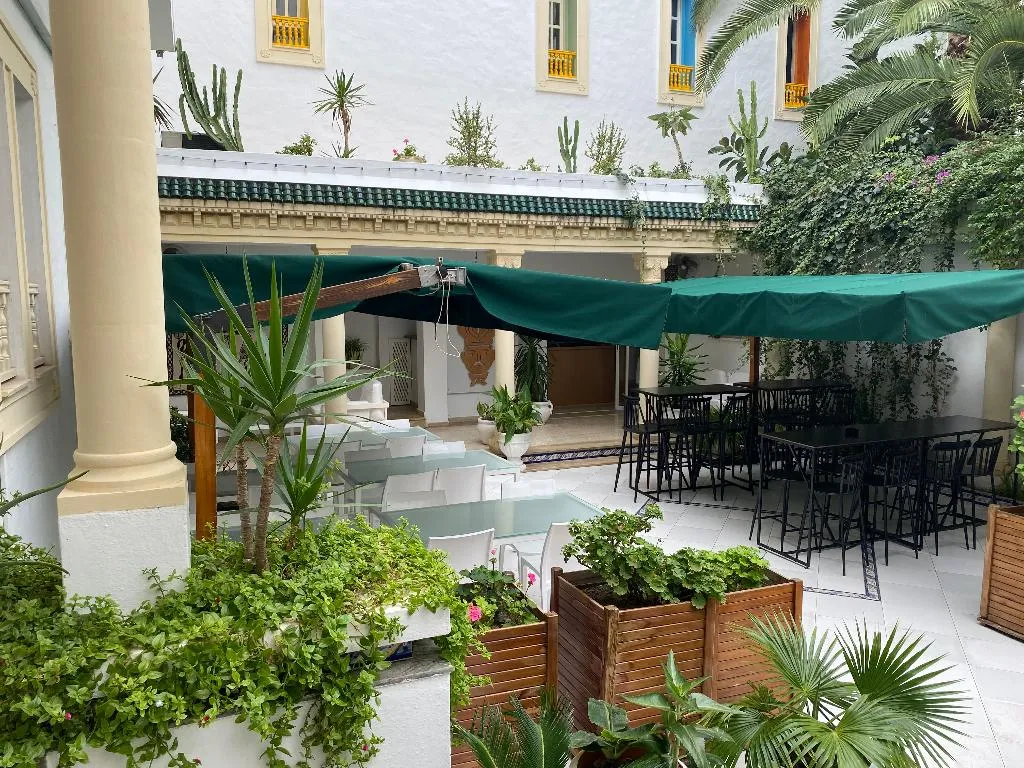 Terrace, Hotel Residence Mahmoud, Tunisia