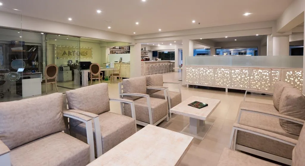 Lobby, Artemis Hotel Apartments, Crete