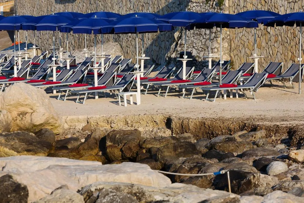 Beach, Towers Hotel Stabiae Sorrento Coast, Naples
