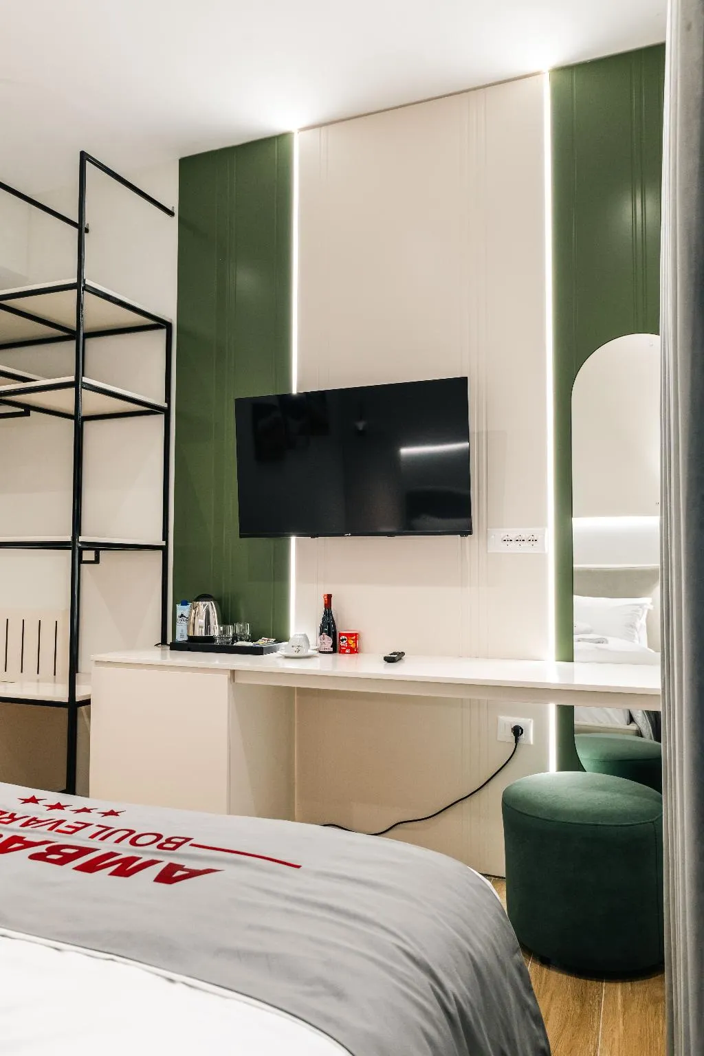 DOUBLE DELUXE WITH BALCONY Room, Ambasador Hotel, Durres