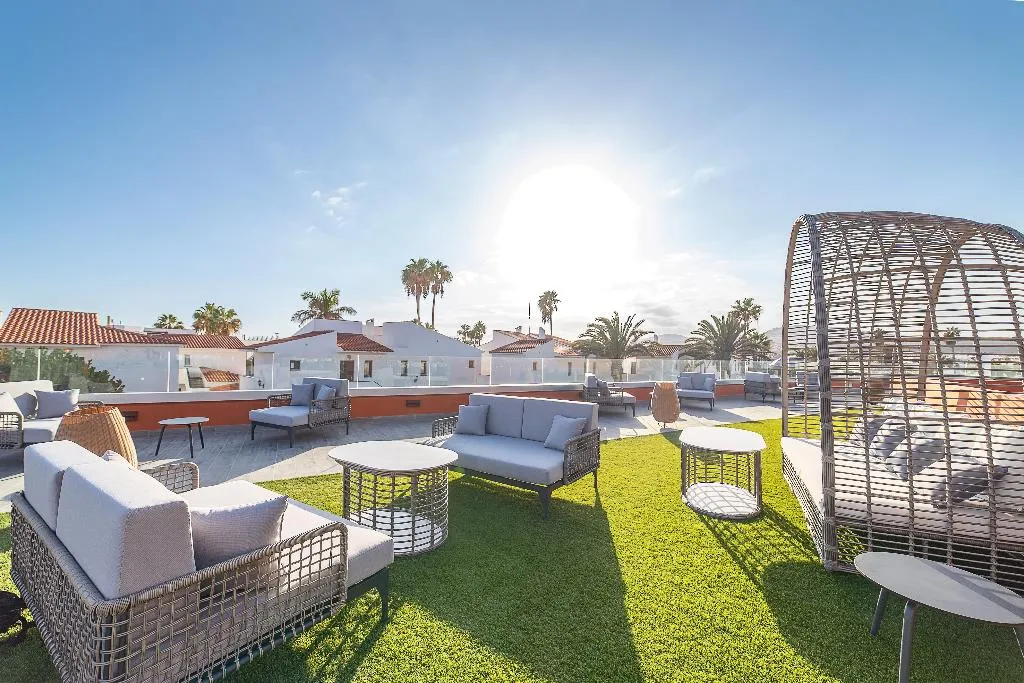 Terrace, Arena Castillo Hotel, Fuerteventura