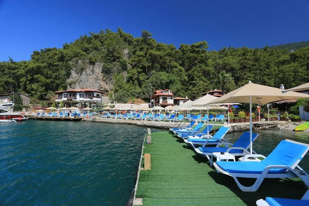 Terrace, Iskelem Otel, Dalaman