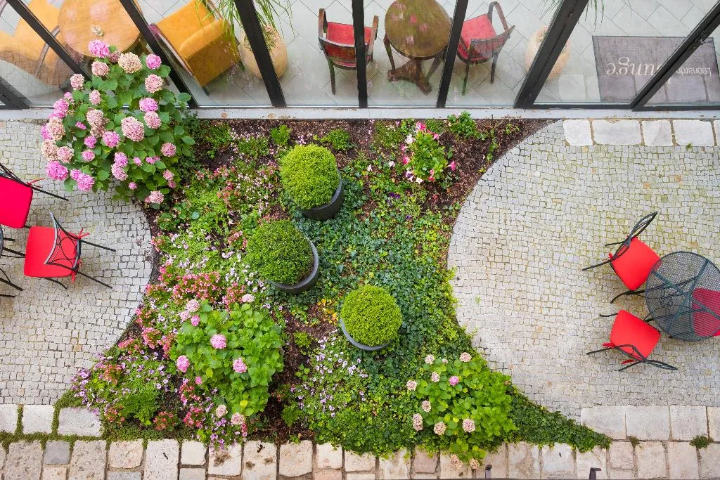 Terrace, Hotel BOOKQUET, Prague