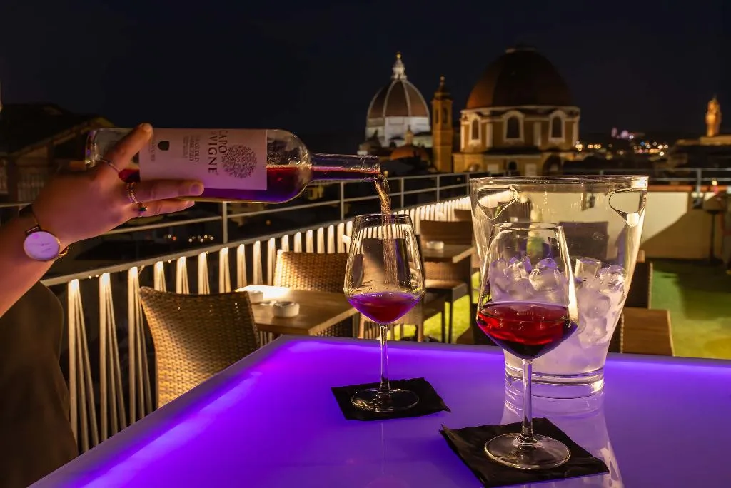 Terrace, Machiavelli Palace, Florence