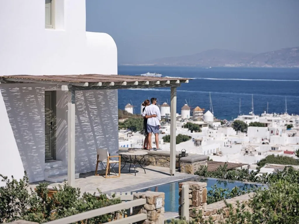 General view, Belvedere Hilltop Complex Rooms & Suites, Mykonos